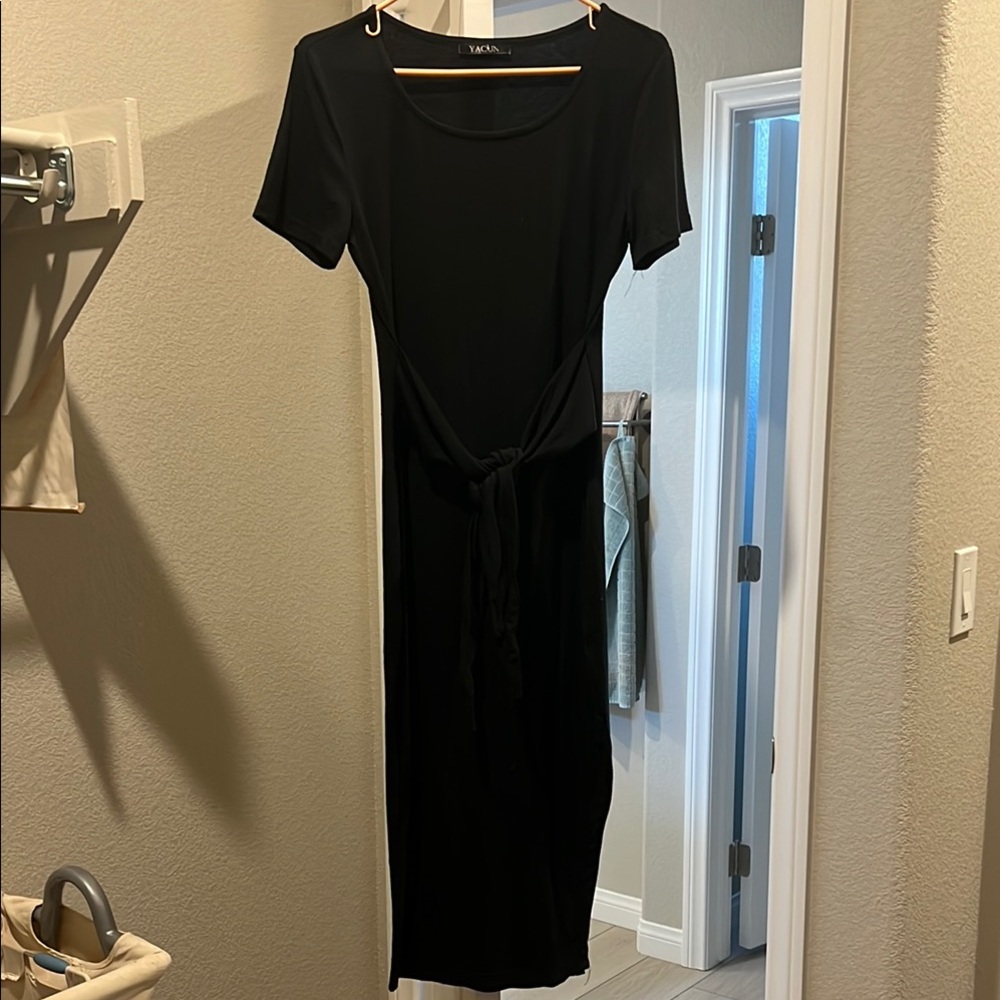Black Midi Dress